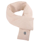 Maxbell USB Heating Scarfs Warmth Cold Protection Washable for Winter Outdoor beige