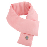 Maxbell USB Heating Scarfs Warmth Cold Protection Washable for Winter Outdoor pink