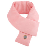 Maxbell USB Heating Scarfs Warmth Cold Protection Washable for Winter Outdoor pink