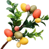 Maxbell Easter Egg Tree Branch Home Decoration Painting Eggs Spring Party DIY Decor C