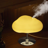 Maxbell Air Humidifier Aromatherapy Essential Oil Diffuser Table Light for Home Silver Base