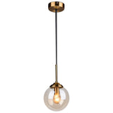 Maxbell Nordic Ceiling Lights LED Adjustable E14 Pendant Light for Home Decor Brown