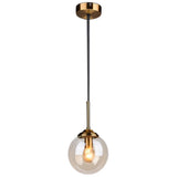 Maxbell Nordic Ceiling Lights LED Adjustable E14 Pendant Light for Home Decor Brown