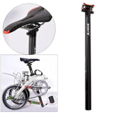 Maxbell Bike Seatpost Road Bicycle Seat Post Tube Repair Parts Black 33.9x600mm