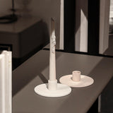 Maxbell Modern Candlestick Taper Candle Holder Support Decoration White