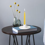 Maxbell Modern Candlestick Taper Candle Holder Support Decoration White