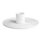 Maxbell Modern Candlestick Taper Candle Holder Support Decoration White
