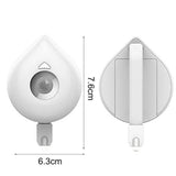 Maxbell LED Motion Sensor Toilet Light Bathroom Decor Waterproof for Home Bathroom