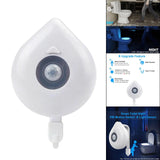 Maxbell LED Motion Sensor Toilet Light Bathroom Decor Waterproof for Home Bathroom