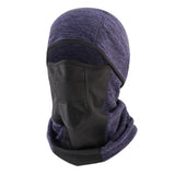 Maxbell Balaclava Winter Caps Windproof Scarf for Skiing Outdoor Hiking Dark Blue