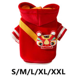 Maxbell Pet Cat Costume Funny Fashion Pet Dog Clothes for New Year Halloween Cosplay S