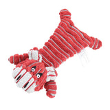Maxbell Dog Squeaky Toys Puppy for Puppy Small Large Dogs Training Toys Gift Red