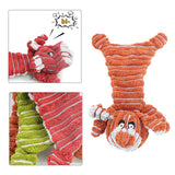 Maxbell Dog Squeaky Toys Puppy for Puppy Small Large Dogs Training Toys Gift Orange