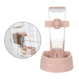 Maxbell Hanging Dog Cat Feeder Pet Food Dispenser Kitten Bunny Small Animal  Pink