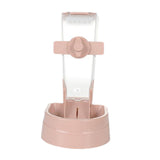 Maxbell Hanging Dog Cat Feeder Pet Food Dispenser Kitten Bunny Small Animal  Pink