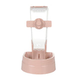 Maxbell Hanging Dog Cat Feeder Pet Food Dispenser Kitten Bunny Small Animal  Pink