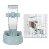 Maxbell Hanging Dog Cat Feeder Pet Food Dispenser Kitten Bunny Small Animal  Blue