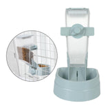 Maxbell Hanging Dog Cat Feeder Pet Food Dispenser Kitten Bunny Small Animal  Blue