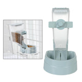 Maxbell Hanging Dog Cat Feeder Pet Food Dispenser Kitten Bunny Small Animal  Blue