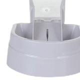 Maxbell Hanging Dog Cat Feeder Pet Food Dispenser Kitten Bunny Small Animal  Gray