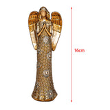 Maxbell Fairy Angel Cherub Girl Resin Craft Figurine for Home Outdoor Decorative