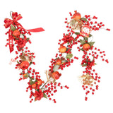 Maxbell Artificial Vines Pomegranate Garland Plants New Year Festival Decor Outdoor