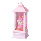 Maxbell Angle Hanging Lantern Light Ornament for Holiday Outdoor Decorative Pink