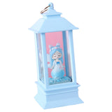 Maxbell Angle Hanging Lantern Light Ornament for Holiday Outdoor Decorative Blue