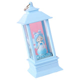 Maxbell Angle Hanging Lantern Light Ornament for Holiday Outdoor Decorative Blue