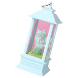 Maxbell Angle Hanging Lantern Light Ornament for Holiday Outdoor Decorative Green