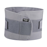 Maxbell Waist Back Support Belts Adjustable Breathable for Running Sports L Gray