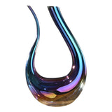 Maxbell Clear Wine Decanter Wine Accessories Hand-Blown for Kitchen Home Restaurant Colorful