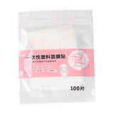 Maxbell 100Pcs Pre-Cut Facial Paper Sheet Moisturizing Natural for Beauty Shop