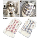 Maxbell Dog Cat Jumper Coat Autumn Jumpsuit Pet Waistcoat Costume for Small Dogs Pink S