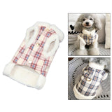 Maxbell Dog Cat Jumper Coat Autumn Jumpsuit Pet Waistcoat Costume for Small Dogs Pink S