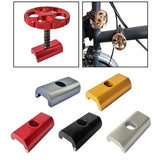 Maxbell Folding Bike Hinge Clamp Plate Cycling Part Bicycle Ultralight C Buckle Red