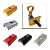 Maxbell Folding Bike Hinge Clamp Plate Cycling Part Bicycle Ultralight C Buckle Red