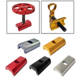 Maxbell Folding Bike Hinge Clamp Plate Cycling Part Bicycle Ultralight C Buckle Red