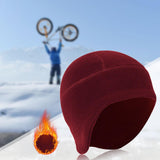 Maxbell Warm Caps Cycling Hat Helmet Liner for Sports Under Helmets Skiing Hiking Red