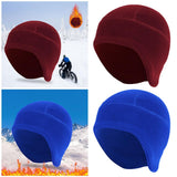 Maxbell Warm Caps Cycling Hat Helmet Liner for Sports Under Helmets Skiing Hiking Blue