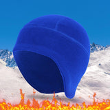 Maxbell Warm Caps Cycling Hat Helmet Liner for Sports Under Helmets Skiing Hiking Blue