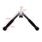 Maxbell Cable Attachments Training Rowing Tricep Bicep Pull Down Handle V Shaped Bar