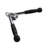 Maxbell Cable Attachments Training Rowing Tricep Bicep Pull Down Handle V Shaped Bar