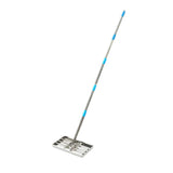 Maxbell Lawn Leveling Rake Stainless Steel Tool for Football Course Courtyard Yard 186cm