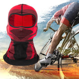 Maxbell Cold Weather Full Face Cover Balaclava Face Mask for  Ski Cycling Red