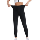 Maxbell Women Sauna Pants Sweat Jogger Legging Sweatpants Weight Loss Slimming Body 4XL 5XL