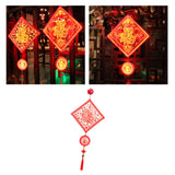 Maxbell Chinese LED New Year Suction Cup Light for Home Window with Lucky Bag