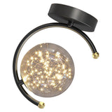 Maxbell LED Ceiling Lights Lamp Art Decor Modern for Hotel Aisle Lighting Black