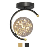 Maxbell LED Ceiling Lights Lamp Art Decor Modern for Hotel Aisle Lighting Black