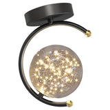 Maxbell LED Ceiling Lights Lamp Art Decor Modern for Hotel Aisle Lighting Black